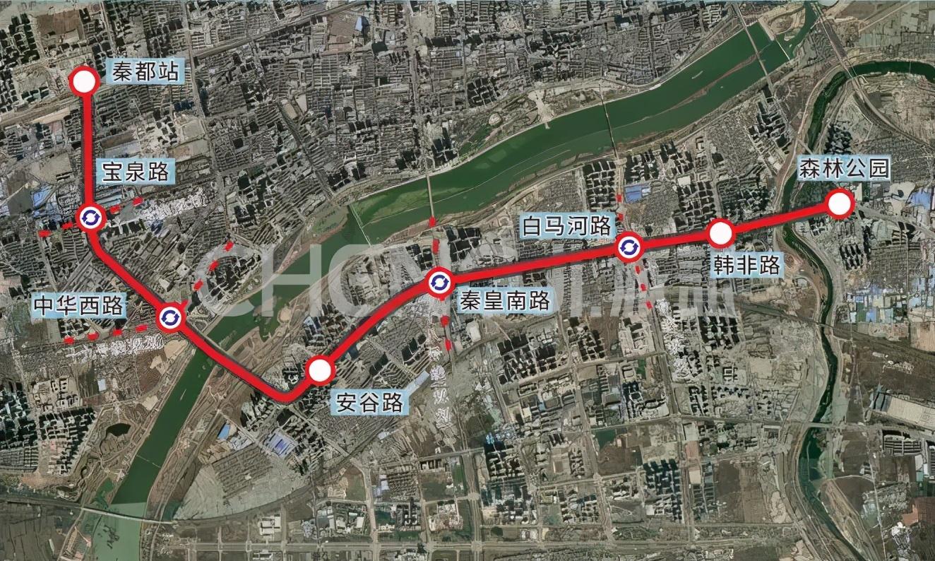 西安最新地铁线路图揭示，城市脉络的全新拓展