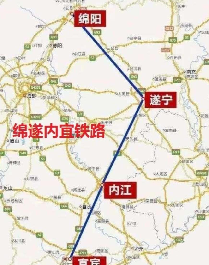 绵遂铁路建设进展顺利，未来值得期待