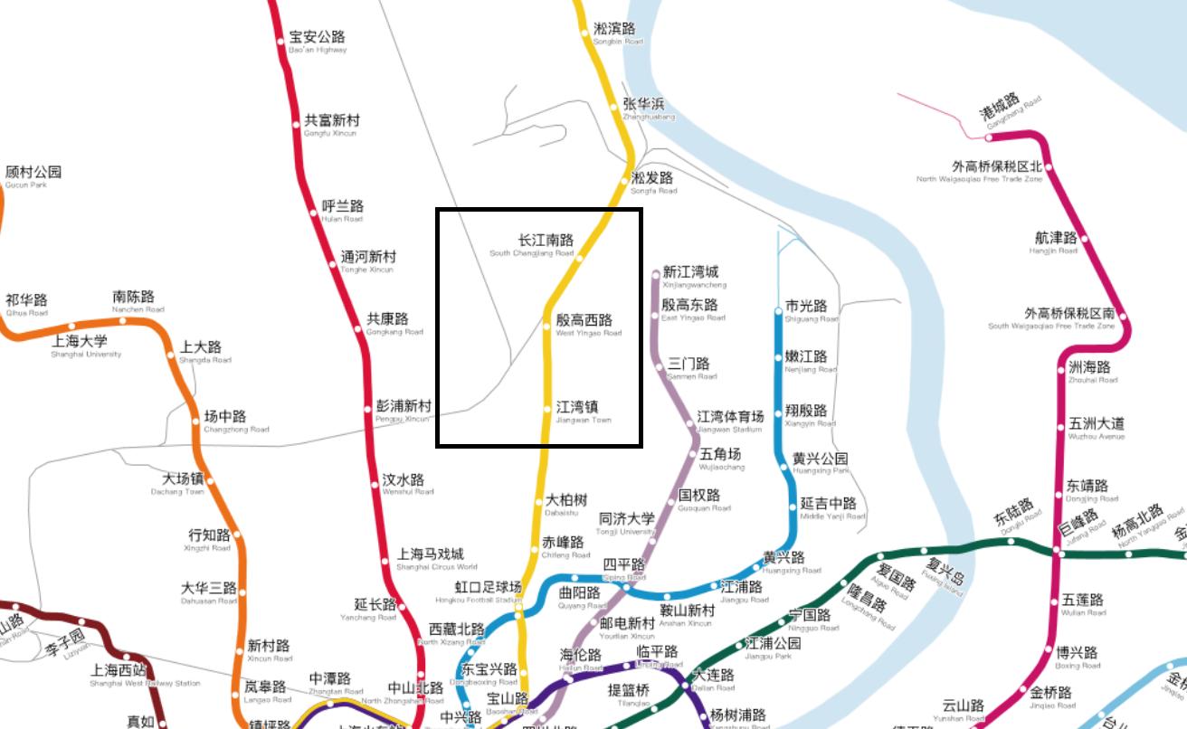 上海地铁线路图全新概览