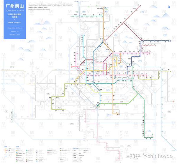 佛山地铁线路图最新版解读及未来前瞻