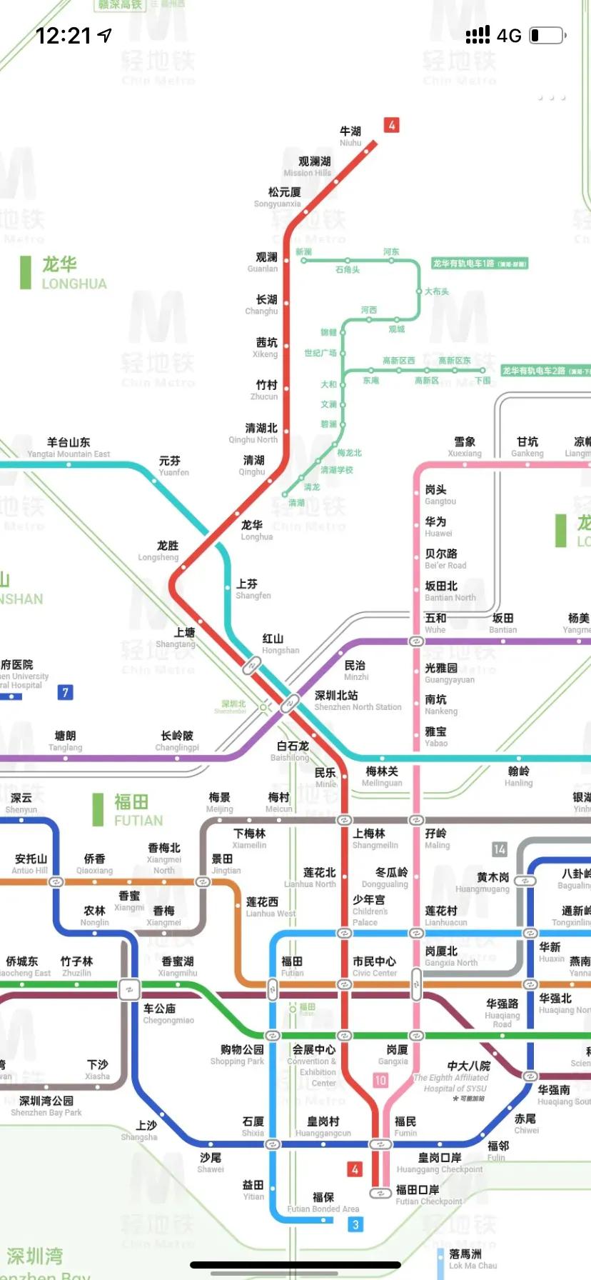 深圳地铁最新线路图揭示城市交通发展动态