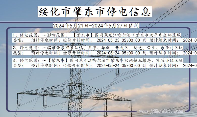 肇东最新停电通知，提前了解停电情况，做好应对准备措施