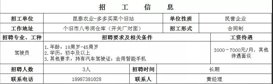 个旧市初中最新招聘公告概览